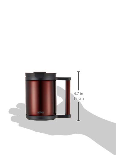 サーモス 真空断熱マグ 280ml クリアブラウン JCP-280C CBW